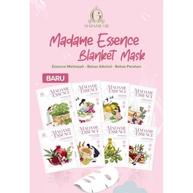 Madame Gie Madame Essence Blanket Mask (Sheet Mask)