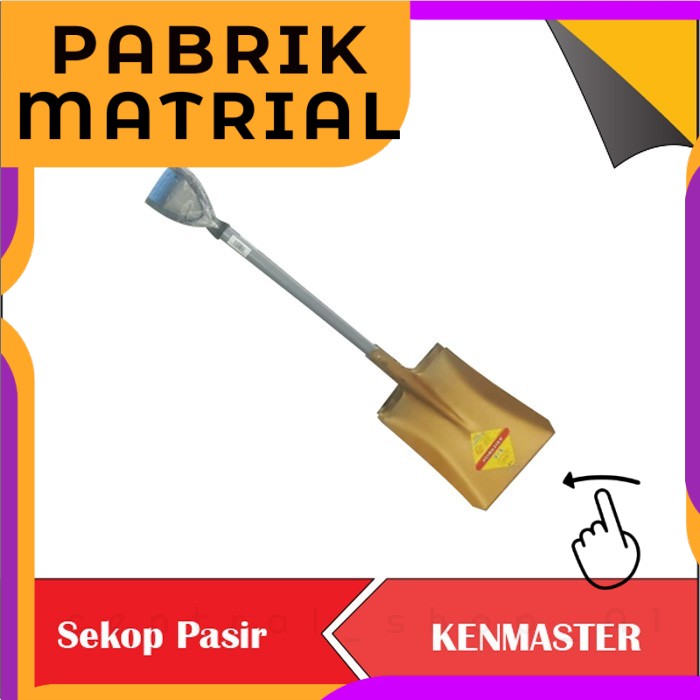 SKOP PASIR SEKOP PASIR TANAH BESAR PACUL TAMAN KEBUN BERKEBUN BAHAN PERKAKAS BANGUNAN TOOL Set COD