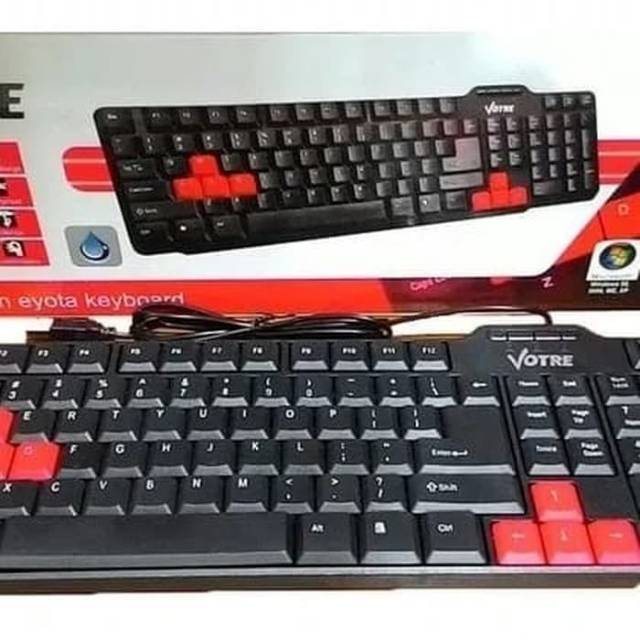 KEYBOARD VOTRE KB2308 / KEYBOARD KOMPUTER / VOTRE / KEYBOARD PORTABLE