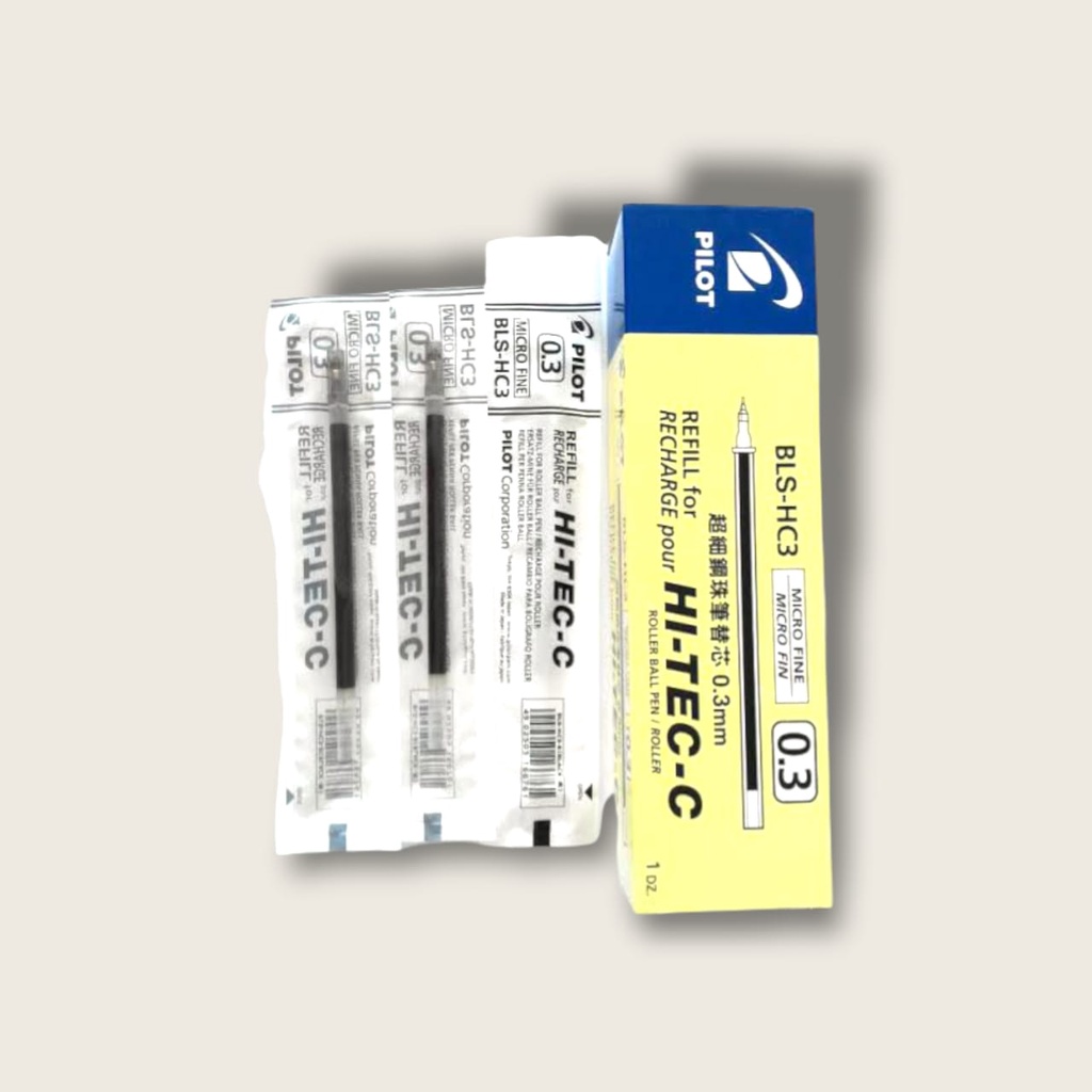 

Refill Tinta Pulpen Pilot Hi-Tec-C 0,3 mm