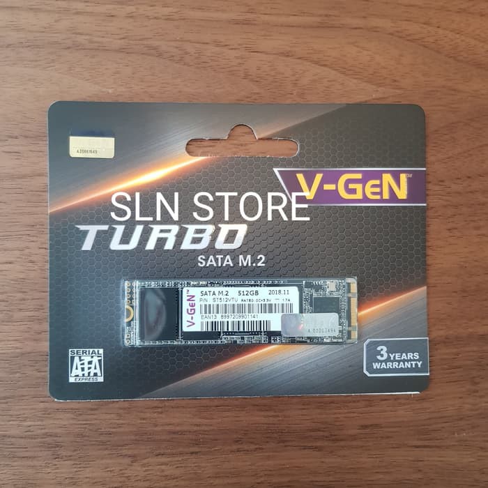 SSD V-gen 512GB Sata M2 Turbo