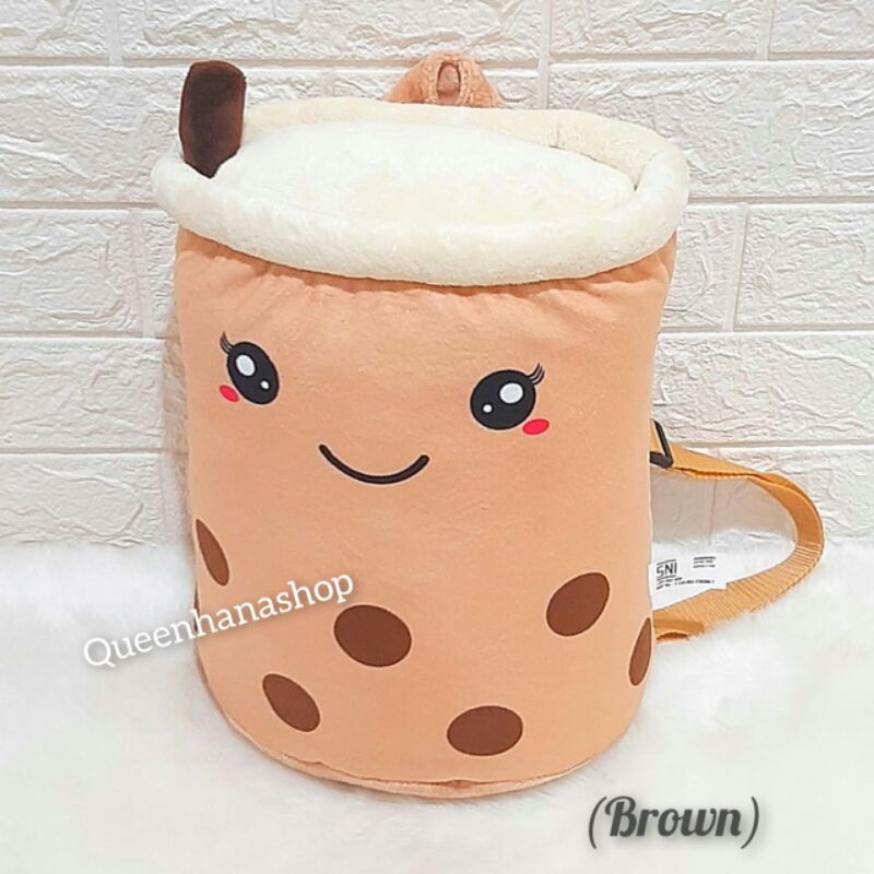 Tas Ransel Boneka Boba Printing Tas Ransel Anak