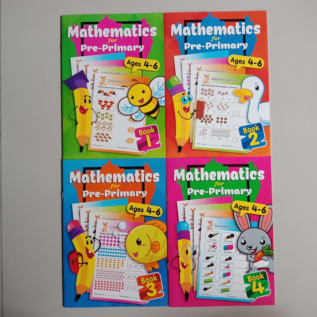 Jual BUKU MATHEMATICS FOR PRE-PRIMARY 1 - 4 (PILIHAN PER BUKU) | Shopee ...