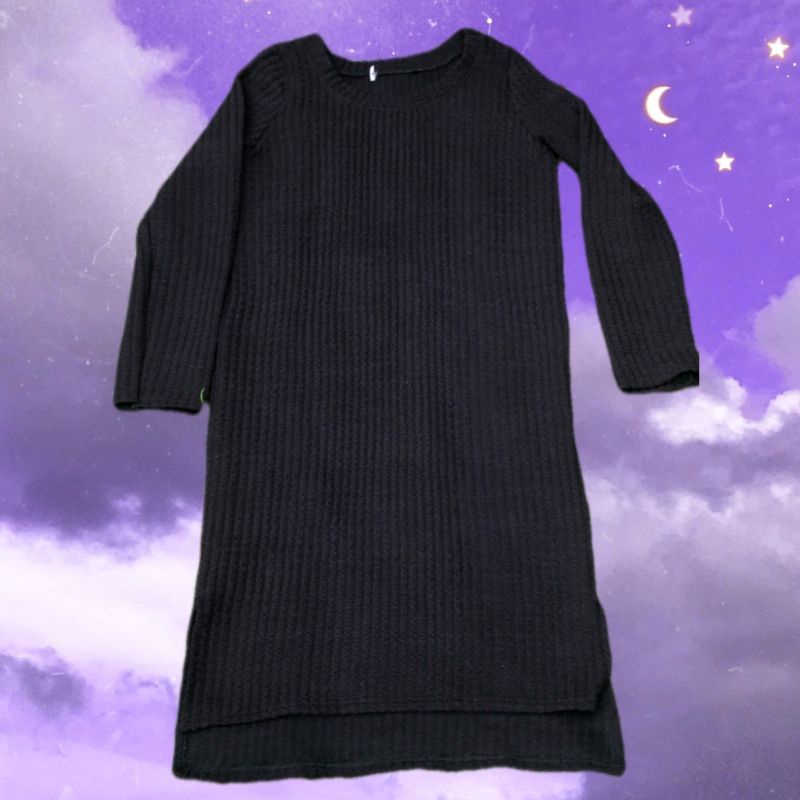 PRELOVED DRESS PANJANG HITAM