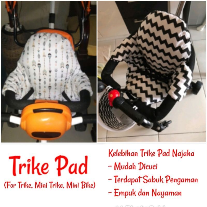 Alas Stroller Mini Trike / Alas Trike / Trike Pad / Alas Sepeda Bayi / Alas kursi makan bayi