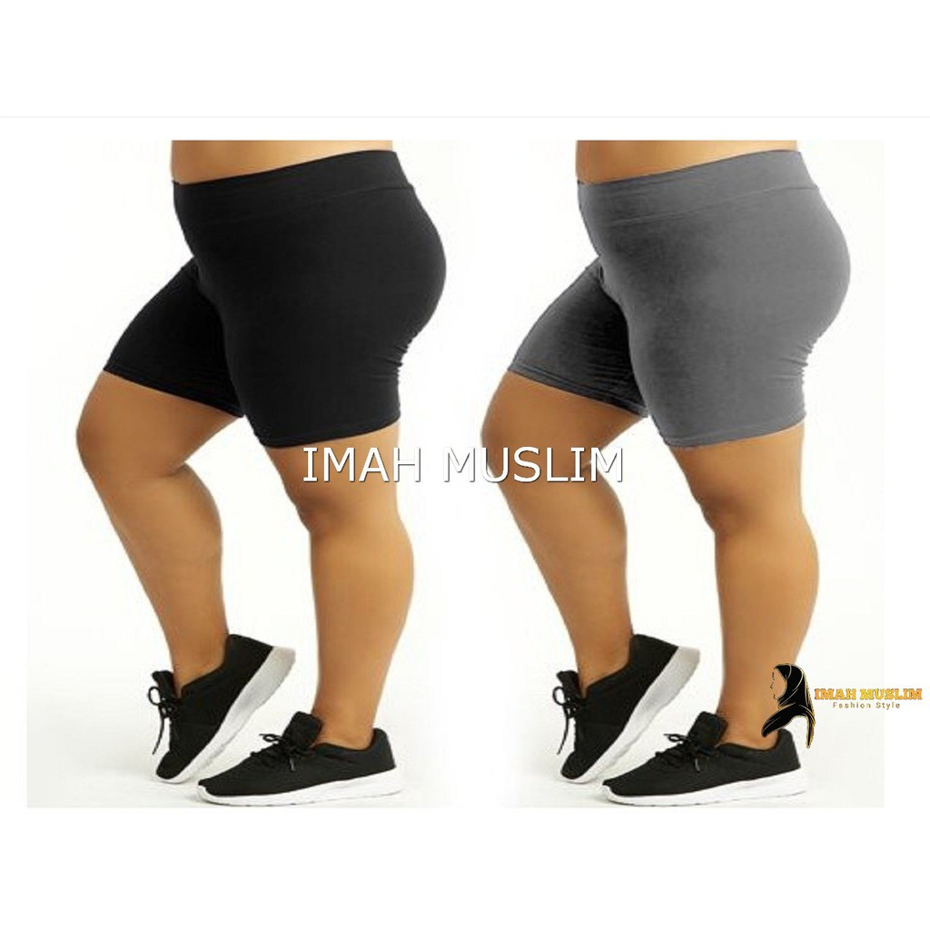 #UK Jumbo#Leggings Lejing Leging Shot/Short strit Pendek Paling Murah Bisa COD