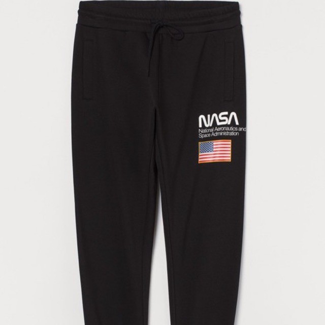  Jogger  pants hnm h  m  nasa front printed Shopee Indonesia 