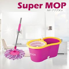 Pel mop BOLDe Tongkat + Ember - Pel putar + Ember pengering MEGA STORE