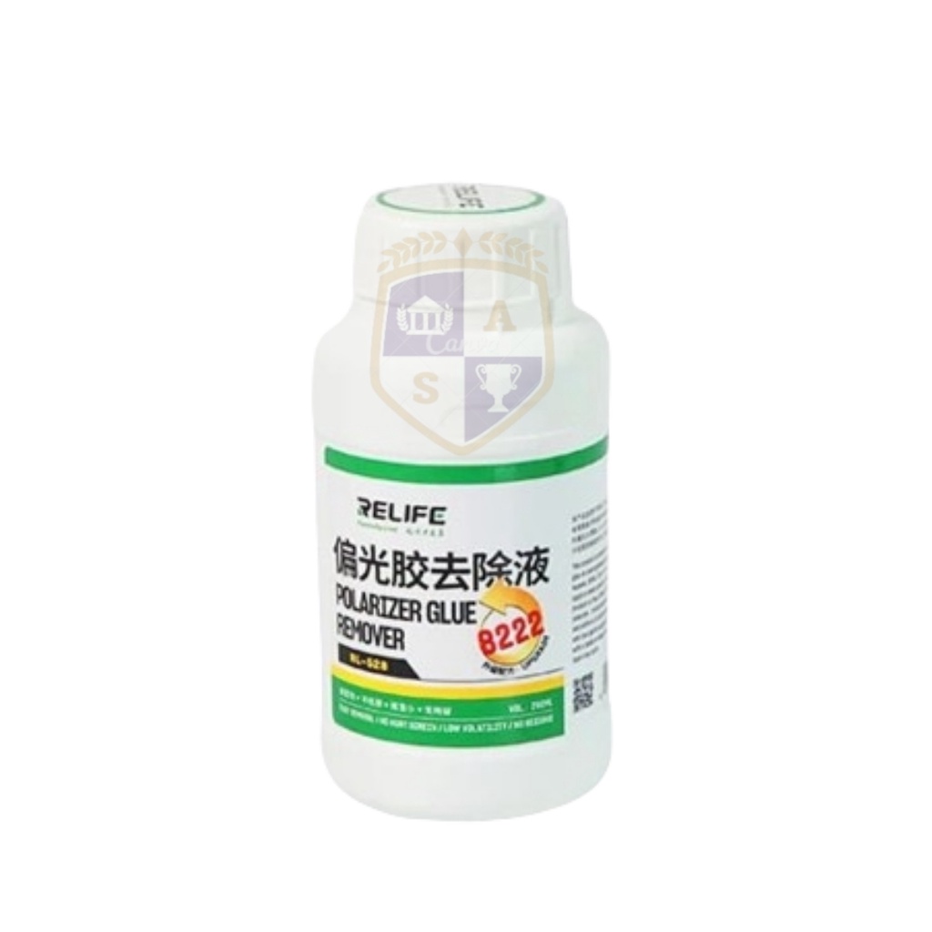 CAIRAN PEMBERSIH LEM 8222 - POLARIZER GLUE REMOVER RELIFE RL-528