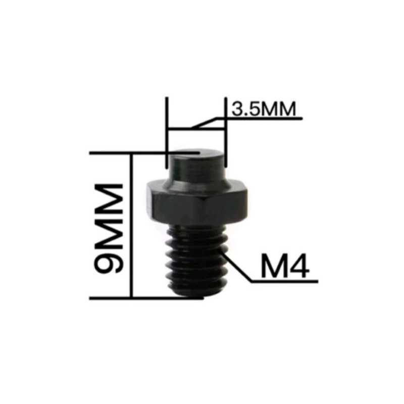 Baut Pedal M4 Alloy Anti Selip Baut Pedal Sepeda