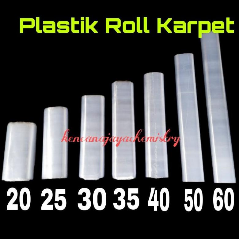 Plastik Karpet Laundry/Plastik Roll Karpet/Plastik Roll/ Plastik Laundry Polos Berat 1Kg