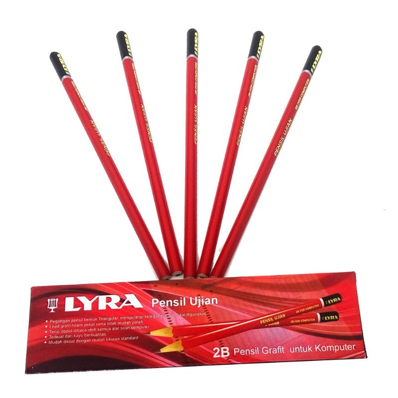 Pensil Ujian Lyra 2B 1 PAK