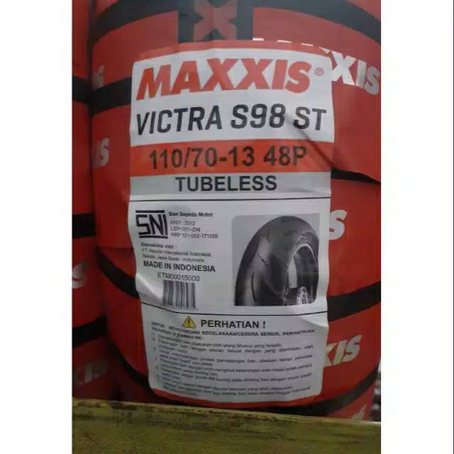 Ban maxxis victra ukuran 110-70-13 / ban nmax ring 13 / ban ring 13 / maxxis tubeles
