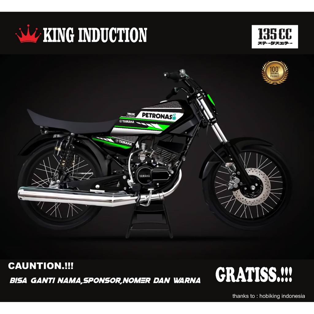 Jual PROMOStriping Stiker Rx King Petronas STRIPING RX KING VARIASI STRIPING RX KING CUSTOM LISTMOTOR Indonesia Shopee Indonesia