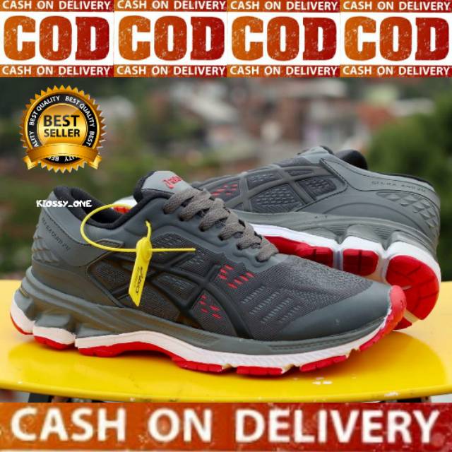 SEPATU ASIC VOLLY PRIA GREY BERKARISMA