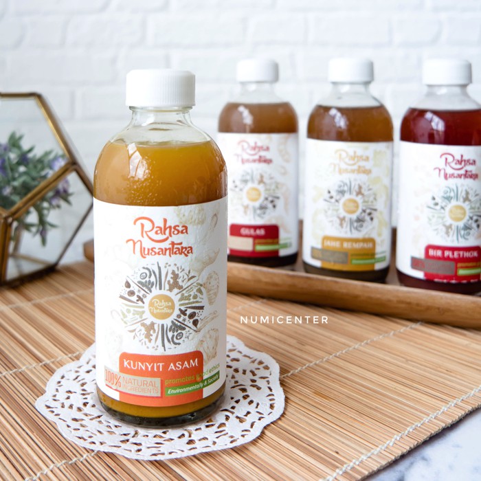 

Kunyit Asam Kunyit Asem 250ml Jamu Herbal Rahsa Nusantara - ju745