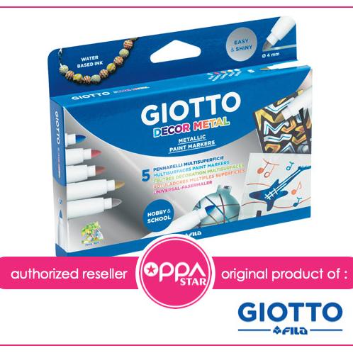 

Spidol Giotto Decor Metal Untuk Kayu Kain Metal Plastik Kaca Logam Dll