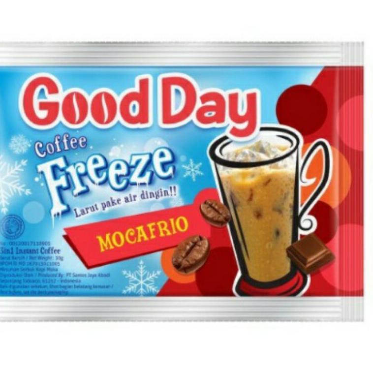 

TREND ♥️Krieger♥️ Good Day Freeze Mocafrio sachet 30gr All variant 3393 ㊡