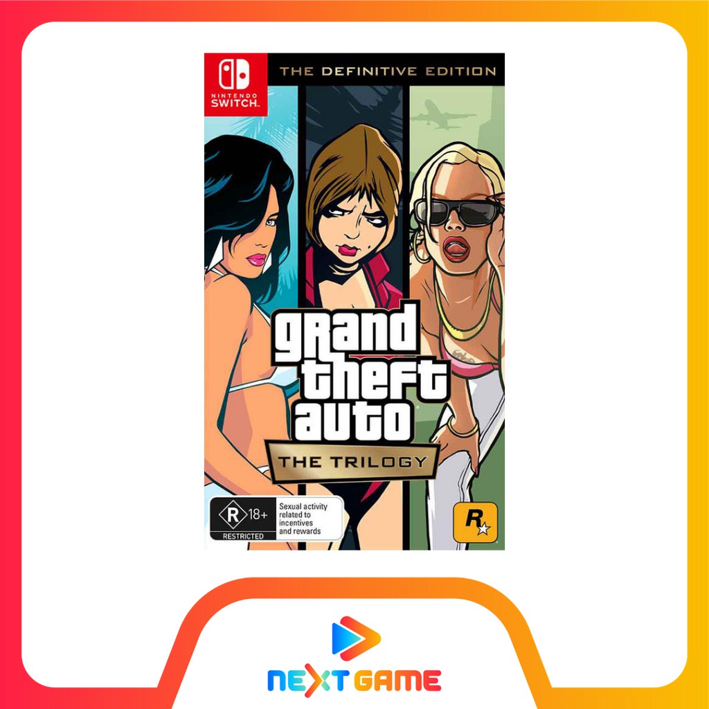 Nintendo Switch GTA - Grand Theft Auto The Trilogy The Definitive Edition