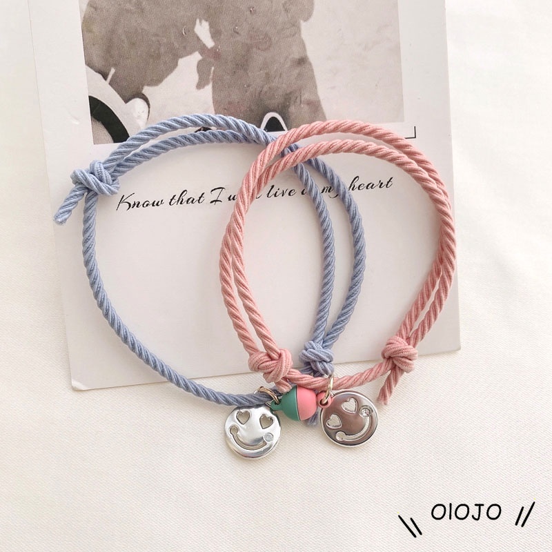 Gelang Magnet Pasangan Korea Lucu Aksesoris Hadiah Gelang - ol