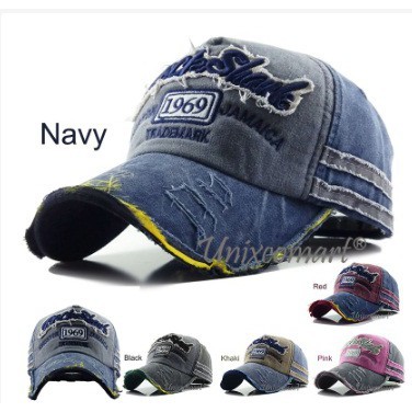 topi import/topi murah import  Topi Baseball Hat Cap Casual Sport Indian Dacota Distro/(ROCK SHANK)