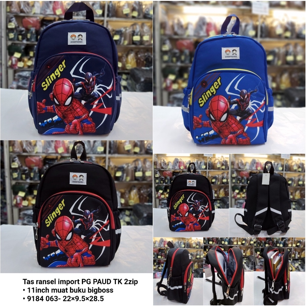 Tas Ransel import PAUD PG unik dan lucu