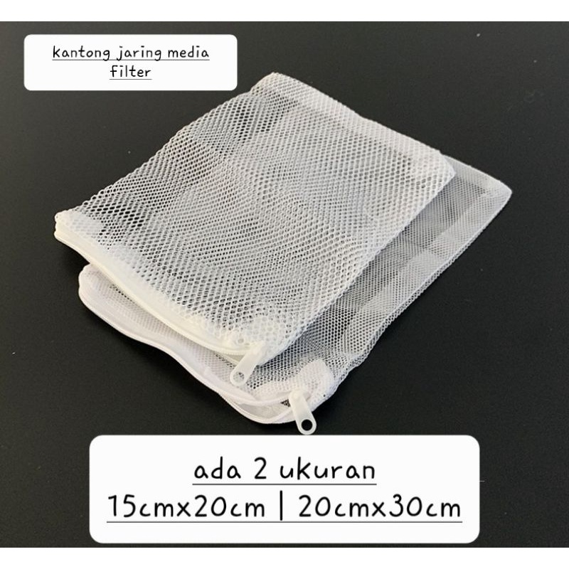 KANTONG JARING MEDIA FILTER AQUARIUM WARING MEDIA FILTER AQUARIUM
