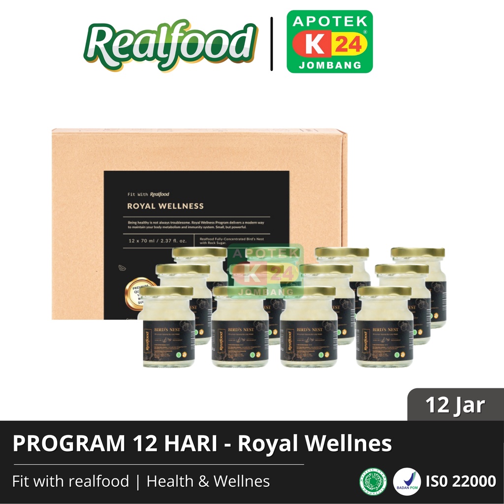 

Realfood Royal Wellness Minuman Sarang Burung Walet + Immune Booster