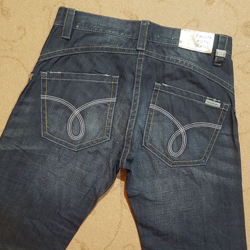 celana jeans second CALVIN KLEIN size: 32