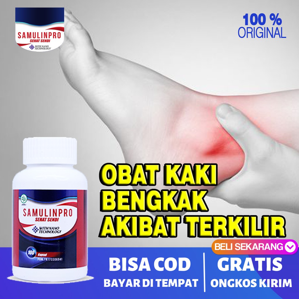 Obat Kaki Bengkak Kaki Bengkak Akibat Keseleo Kaki Bengkak Akibat Jatuh Terkilir Samulinpro Asli Shopee Indonesia