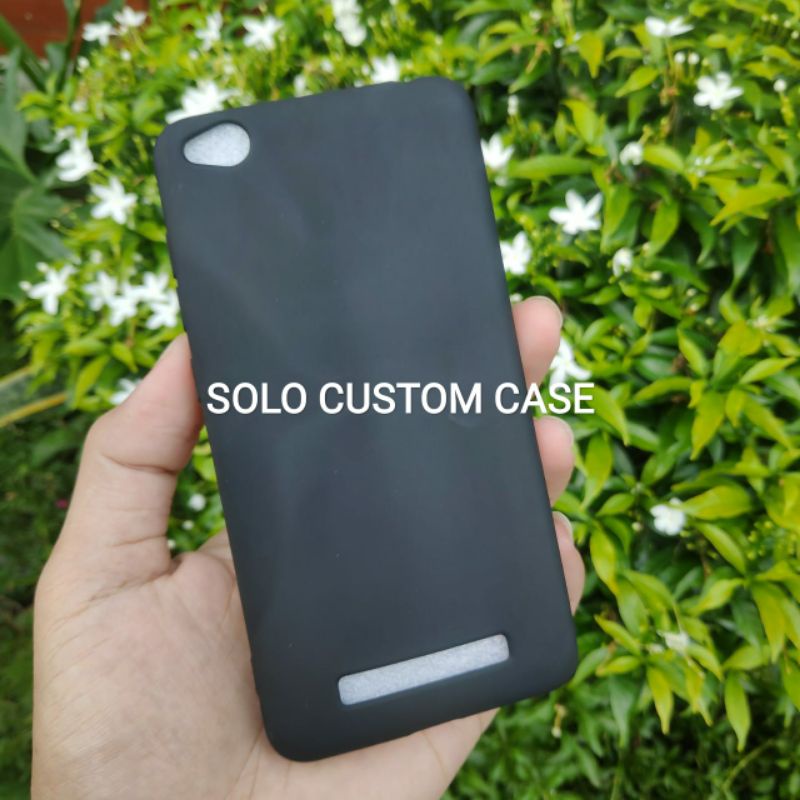 Soft Case Silikon Black Matte Xiaomi Redmi 4A