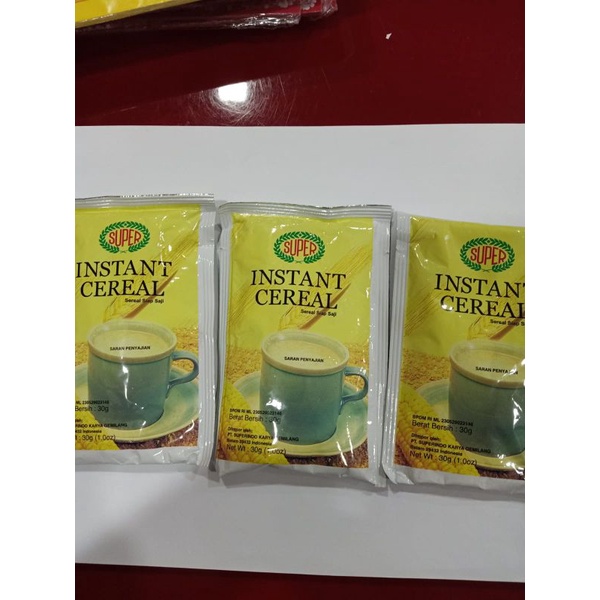 

instant cereal super 30g