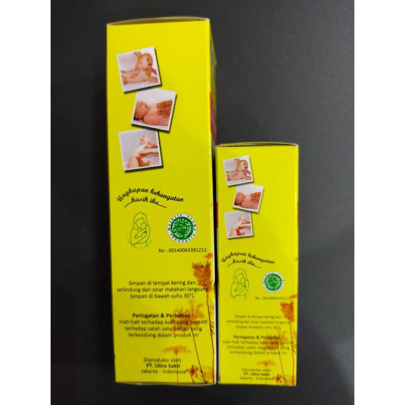 tresno joyo minyak telon 100 ml (berhadiah telon 30ml)