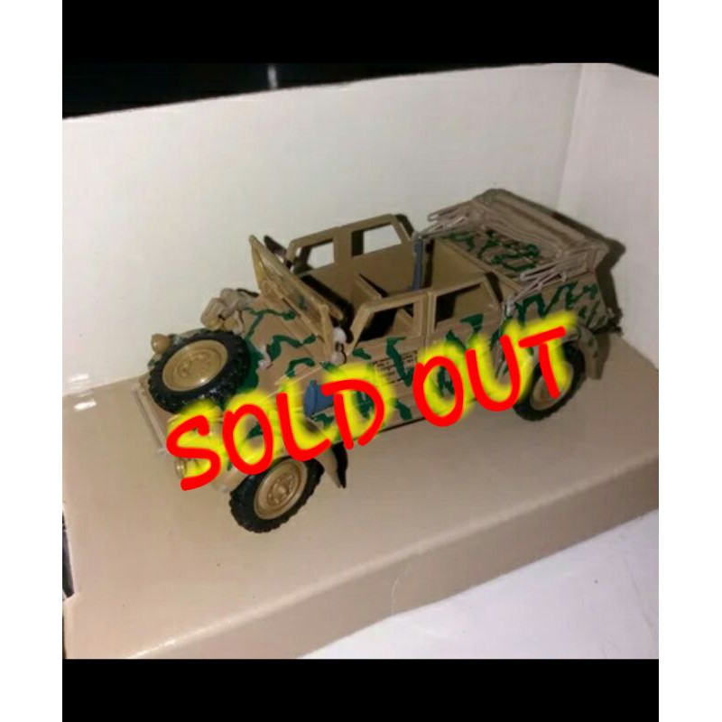 Diecast Cararama Kubelwagen VW Safari