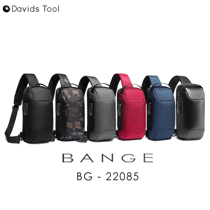 Bange Waistbag Pria Waterproof Waist Bag Original Weisbag Tas Weistbag Waisbag Premium Anti Air Original Import Distro Selempang Slempang Slingbag Cowok Casual BG22085