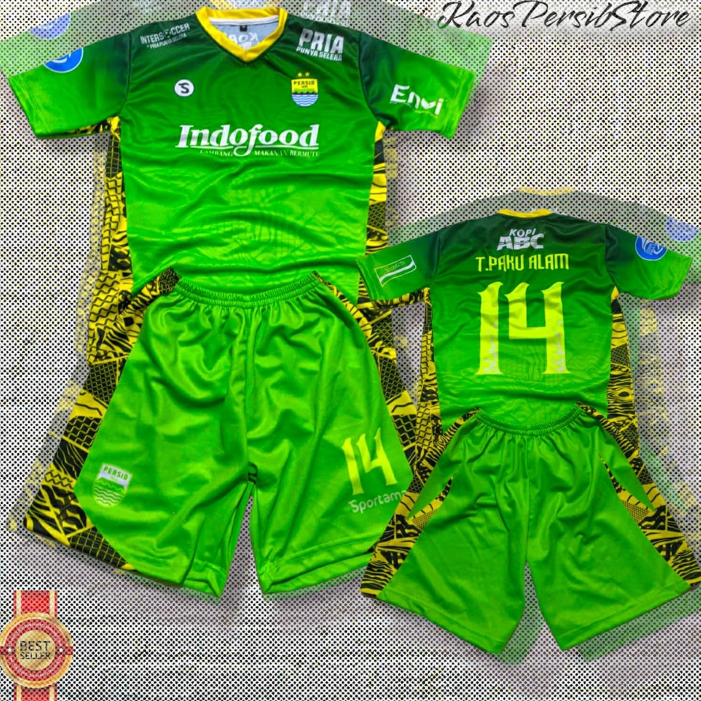 TERLARIS Kaos bola jrsey anak setelan kiper teja 1-12th 2022 2023 FULLPRINT