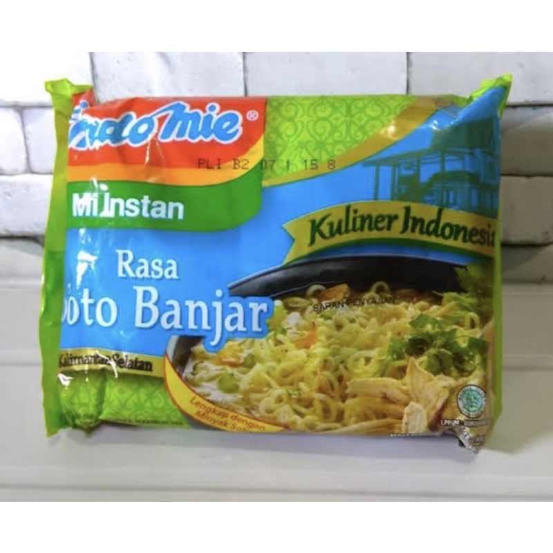 

Indomie rasa Soto Banjar