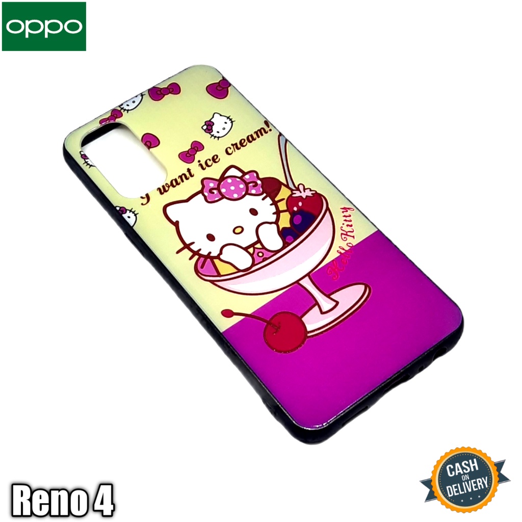 OPPO RENO 4 SILIKON CASE HP FUZE MOTIF IMPORT