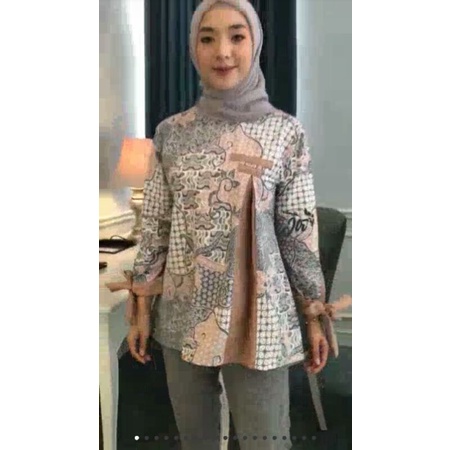 batik hamil.baju kerja batik ibu hamil.blouse kantor batik bumil.atasan batik kantoran.baju hamil