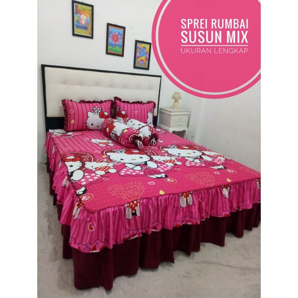 SPREI RUMBAI SPREI HELLO KITY I HOMEMADE