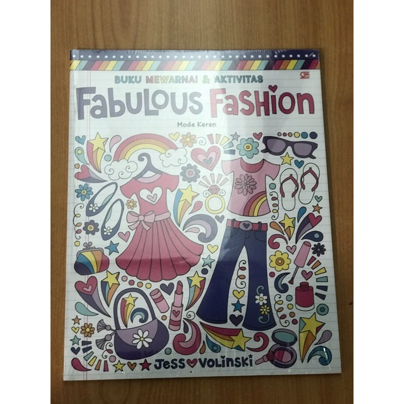 Buku Mewarnai & Aktivitas Fabulous Fashion : Mode Keren
