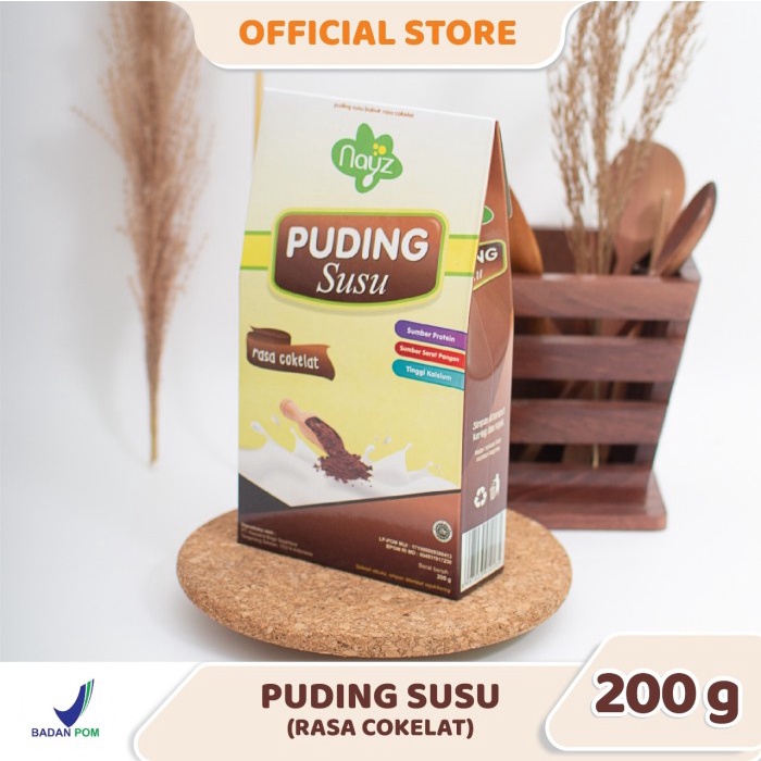 

Ee51F10 Puding Susu Rasa Coklat 200 Gr 6ddv