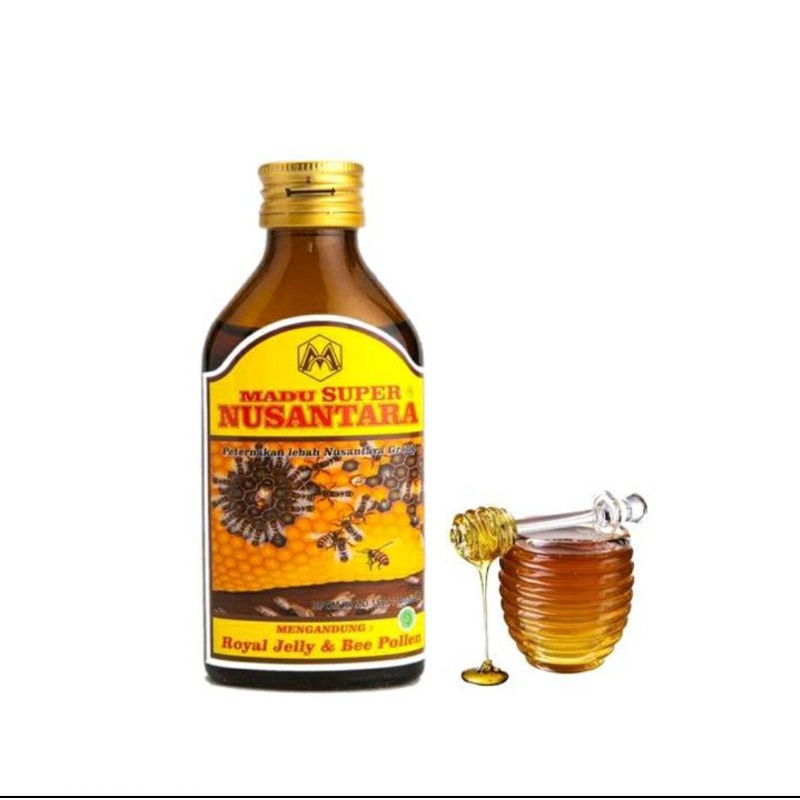 MADU MURNI NUSANTARA 250 ML | 100% ALAMI | MADU RANDU SUMBER TENAGA ALAMI