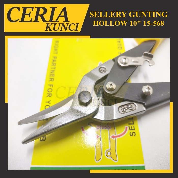 GUNTING HOLLOW 10" SELLERY BAJA RINGAN 10" - GUNTING SENG 10" 15-568