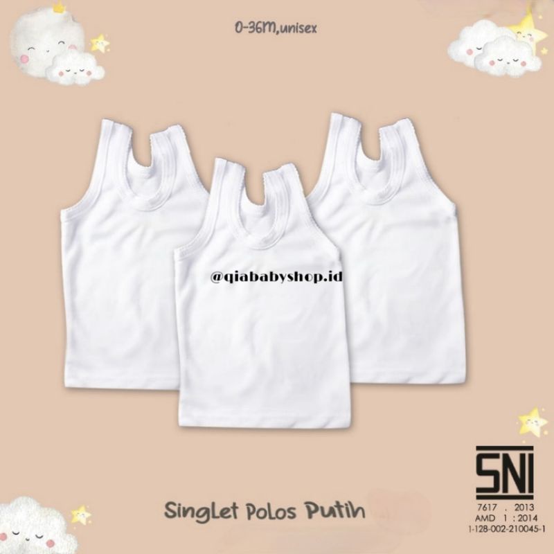 Harga Kaos Singlet Bayi ( isi 4 pcs) | Kaos Dalam Bayi | Kaos Kutung
Bayi Polos Putih | Kaos kutang bayi newborn | kaos singlet bayi newborn