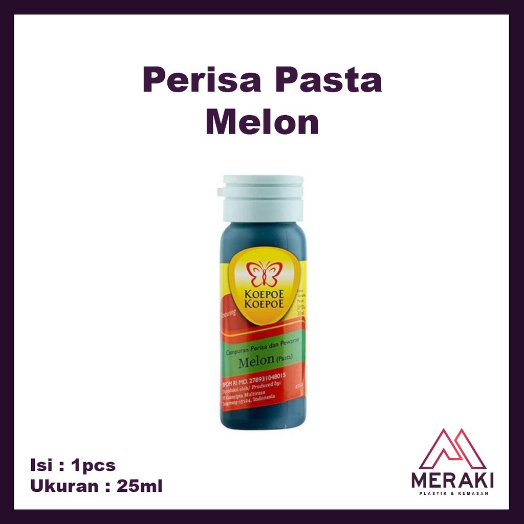 

Pewarna Makanan Koepoe Kupu kupu Melon Baking