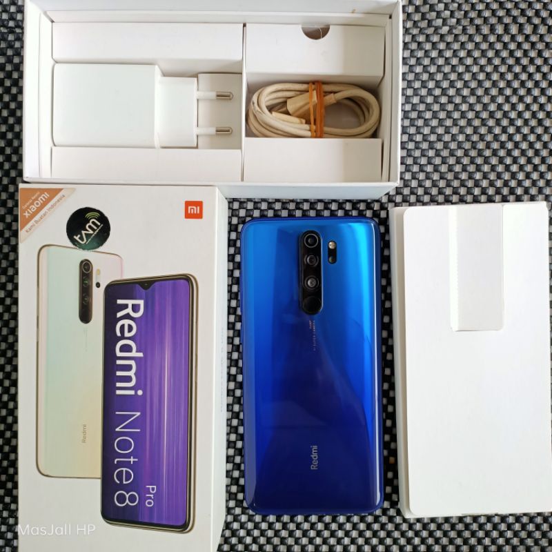 REDMI NOTE 8 PRO 6/64 SECOND FULLSET ORI