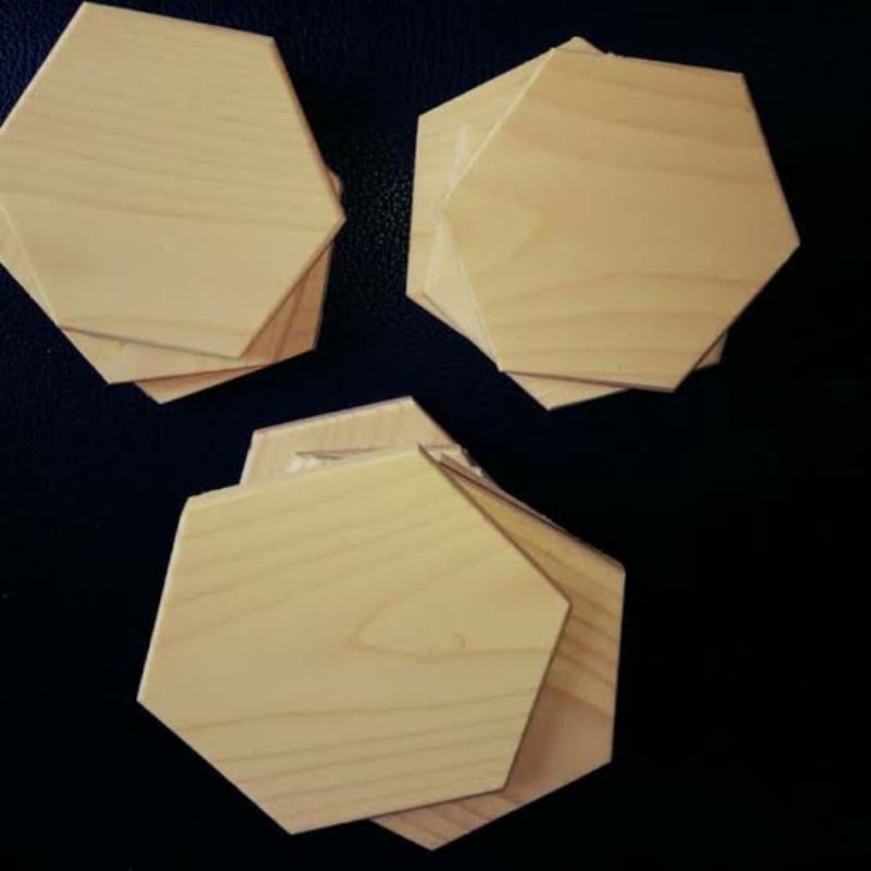 TATAKAN GELAS KAYU/KAYU PINUS BULAT/COASTER