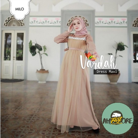 Baju Gamis Muslim Terbaru 2021 2020 Model Baju Pesta Wanita kekinian kondangan Kekinian gaun remaja