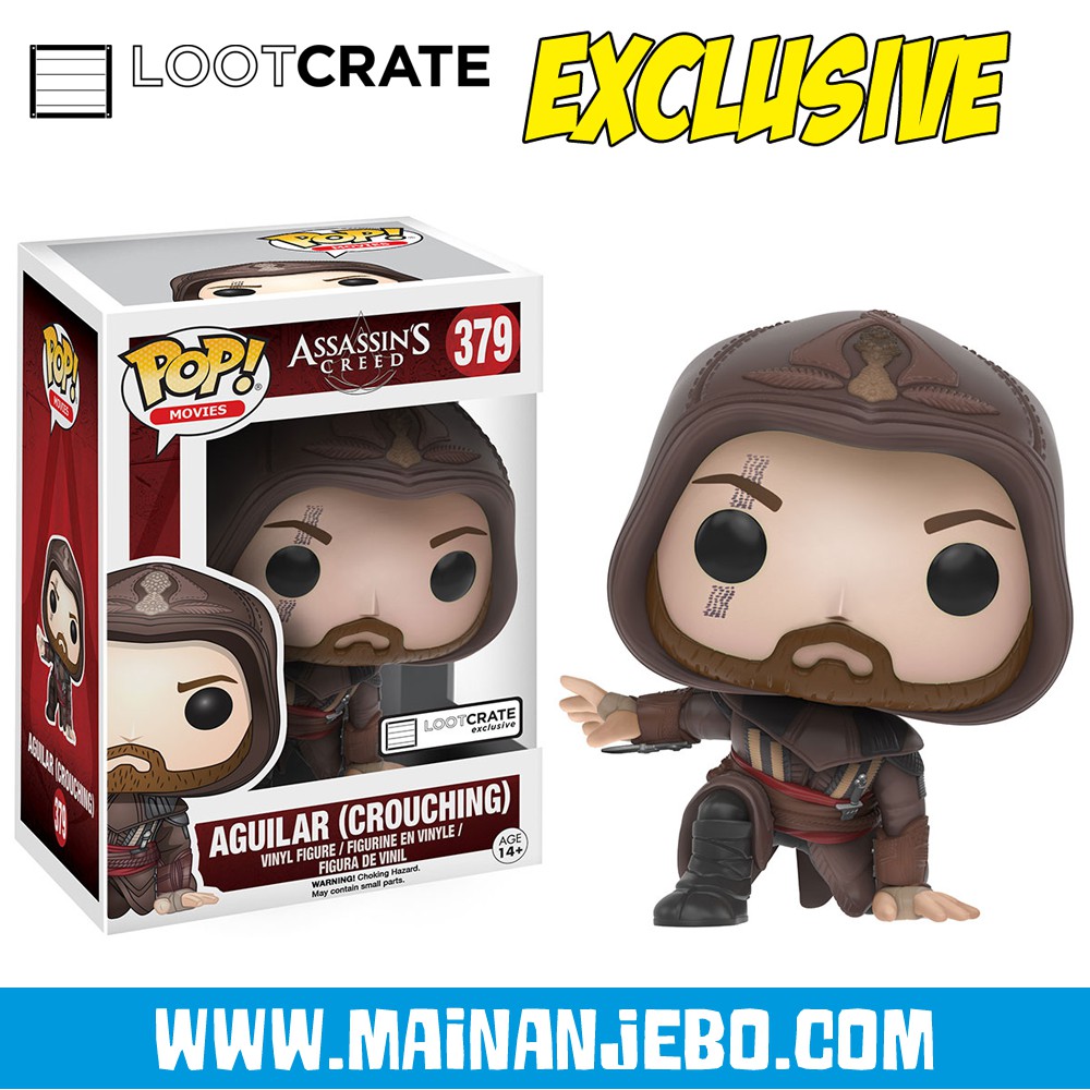 Funko Pop Assassin's Creed - Aguilar Crouching (Loot Crate Exclusive)